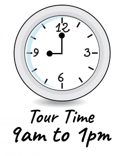 Tour-Time-9am-to-1pm